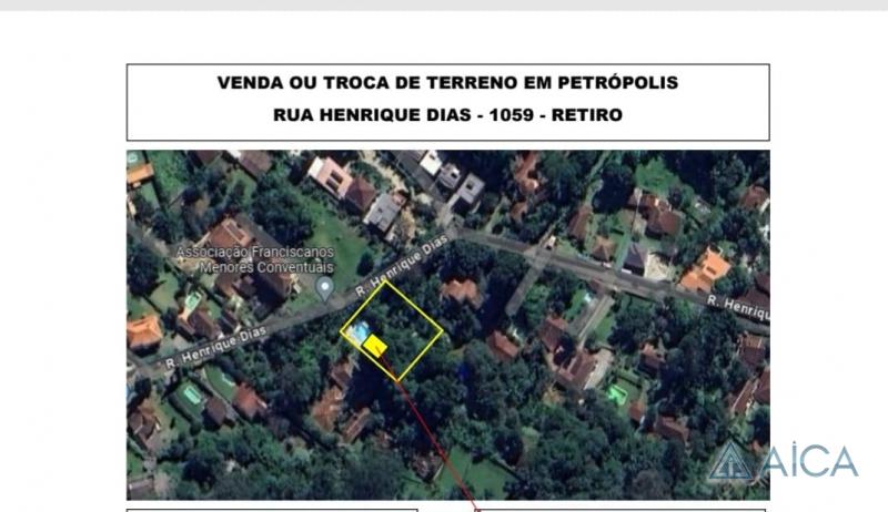 Terreno Residencial à venda em Retiro, Petrópolis - RJ - Foto 1