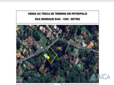 [5453] Terreno Residencial - Retiro - Petrópolis/RJ