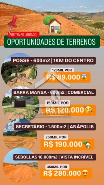 Terreno Residencial em Secretário Secretário