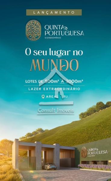 EMPREENDIMENTO  QUINTA PORTUGUESA em Areal Petrópolis