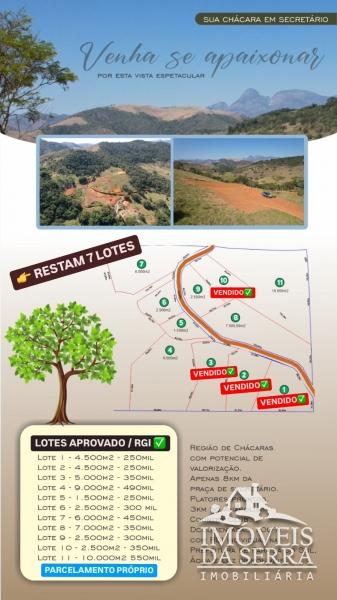 Comprar Terreno Residencial em Secretário, Paraíba do Sul/RJ - Imóveis da Serra