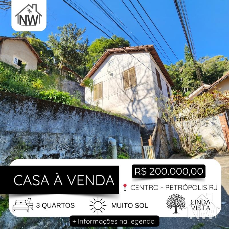 Casa à venda em Centro, Petrópolis - RJ