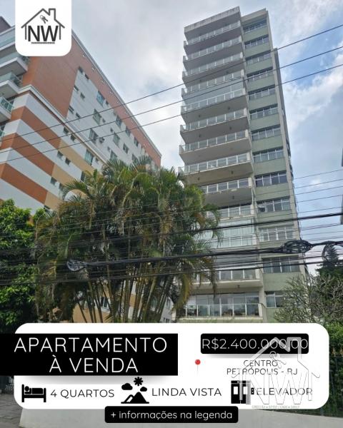 Apartamento à venda em Centro, Petrópolis - RJ