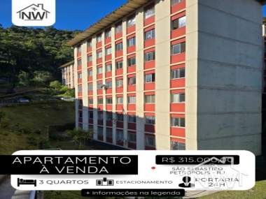 [CI 82] Apartamento em São Sebastião, Petrópolis/RJ