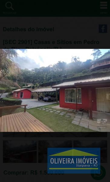 Casa em condomínio em Pedro do Rio - Petrópolis/RJ  - 4 Quartos