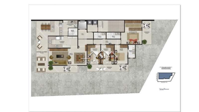 Apartamento à venda com 4 quartos, 208m² - Foto 12