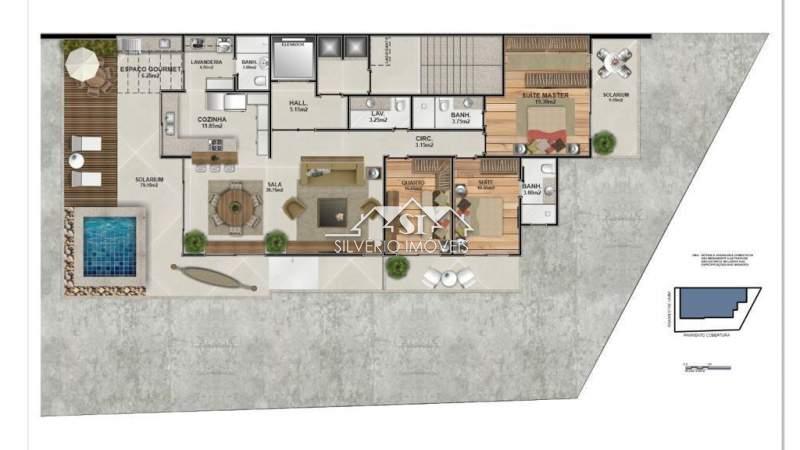 Apartamento à venda com 4 quartos, 208m² - Foto 10