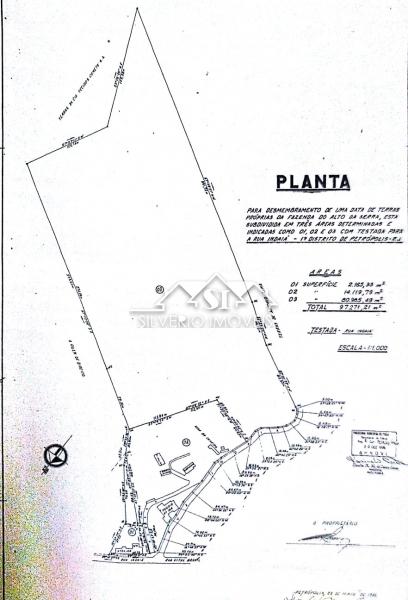 Terreno Residencial à venda em São Sebastião, Petrópolis - RJ - Foto 1