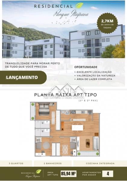 Apartamento à venda em Itaipava, Petrópolis - RJ - Foto 3