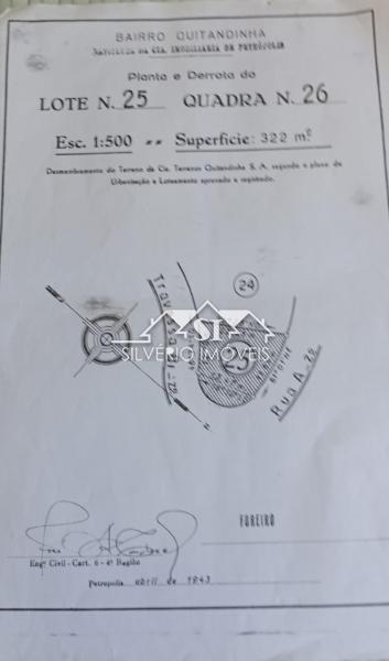 Terreno em Quitandinha - Petrópolis/RJ 