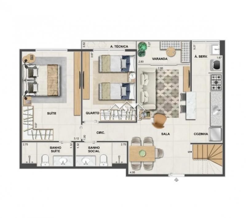 Apartamento à venda em Retiro, Petrópolis - RJ - Foto 2