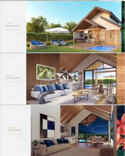 Empreendimentos de casas em Itaipava - Petrópolis/RJ  - 3 Quartos