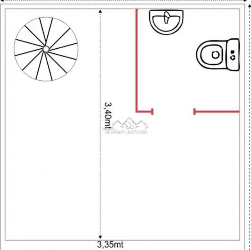 Loja-Salão, 30 m² - Foto 8