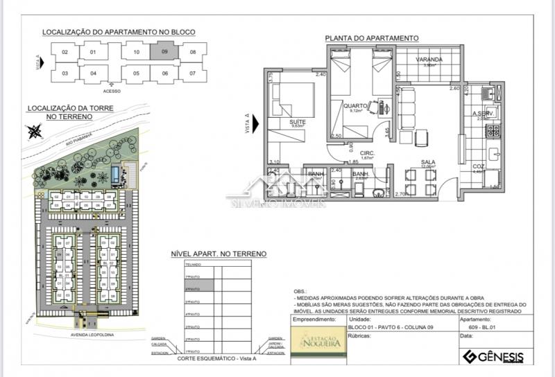 Apartamento, 2 quartos, 60 m² - Foto 3