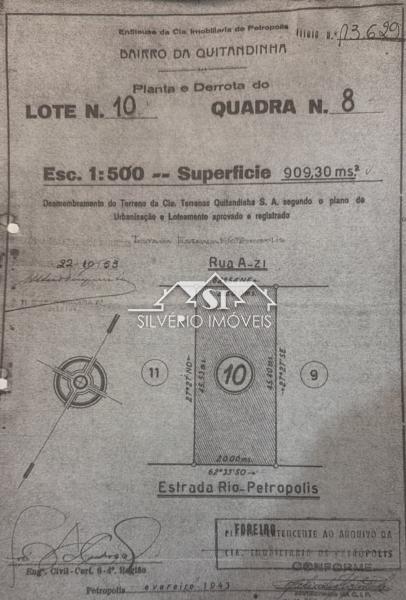 Terreno Residencial à venda em Quitandinha, Petrópolis - RJ - Foto 1
