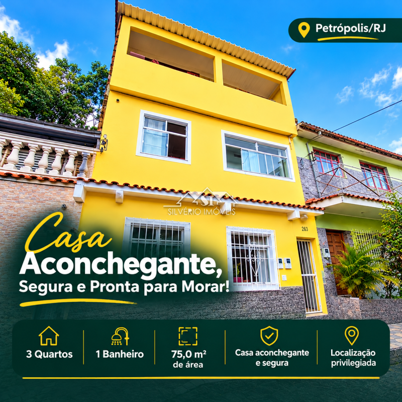 Casa à venda em Cascatinha, Petrópolis - RJ - Foto 1